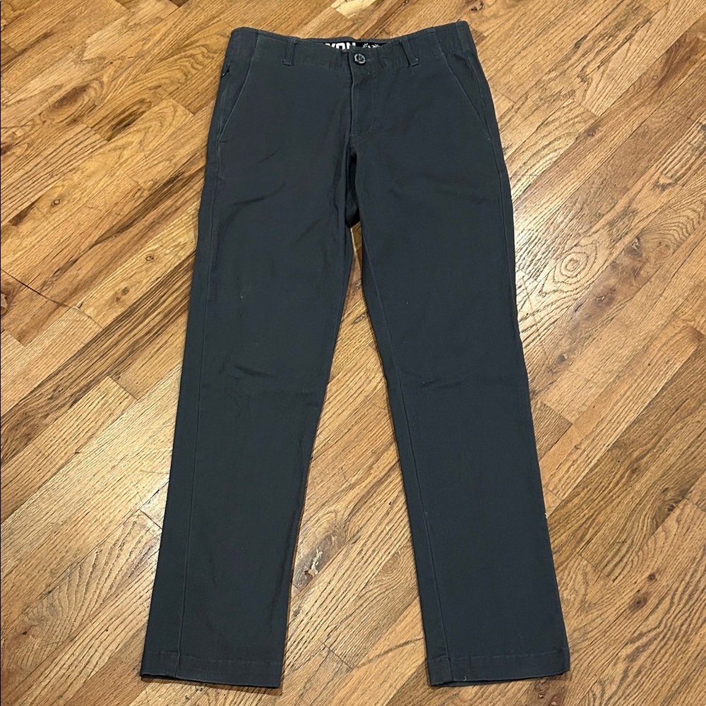 DIXXON Men's Dark Gray Chinos